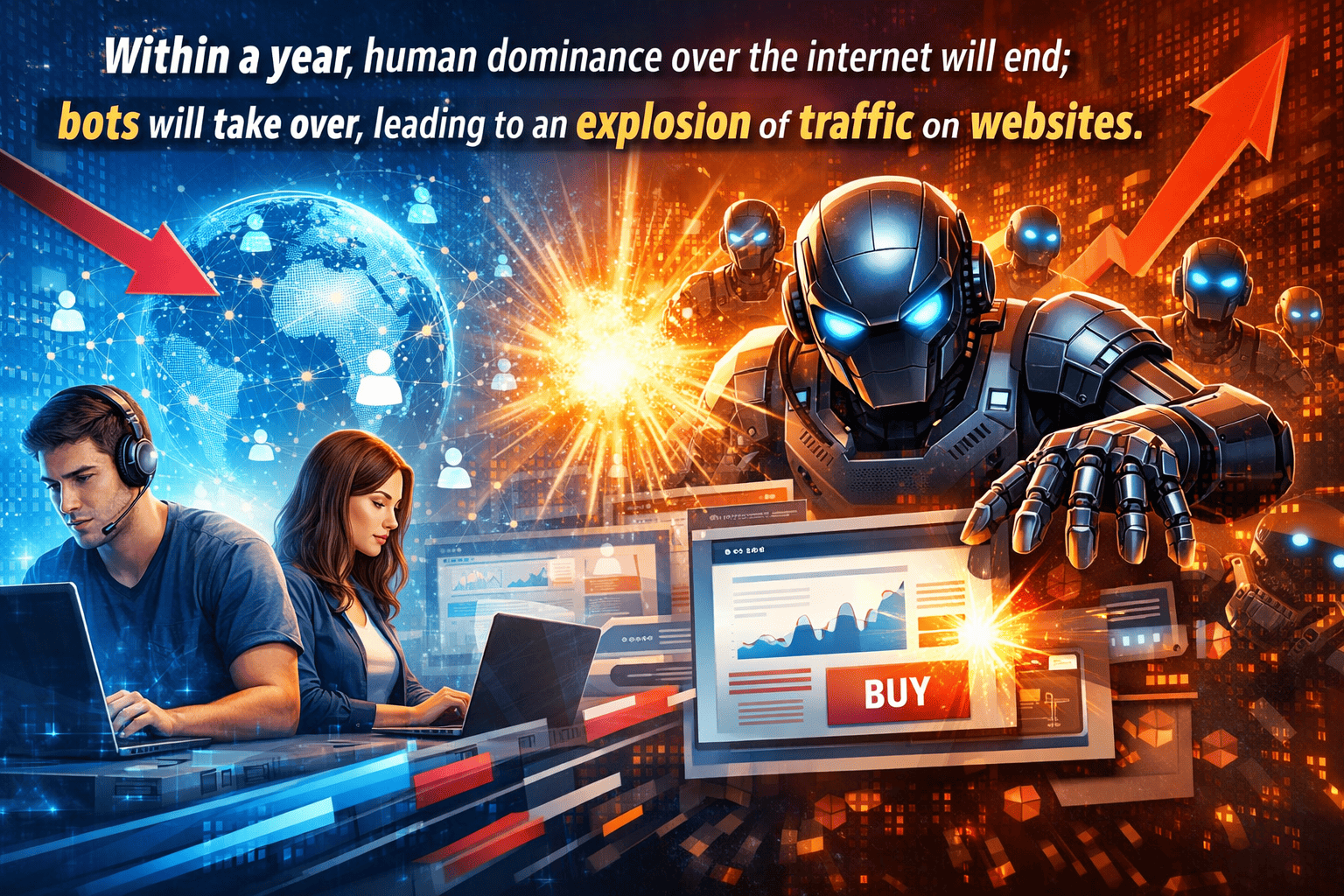 AI Bots Will Overtake Human Traffic by 2027 — What It Means for Your Business (And How to Stay Ahead)