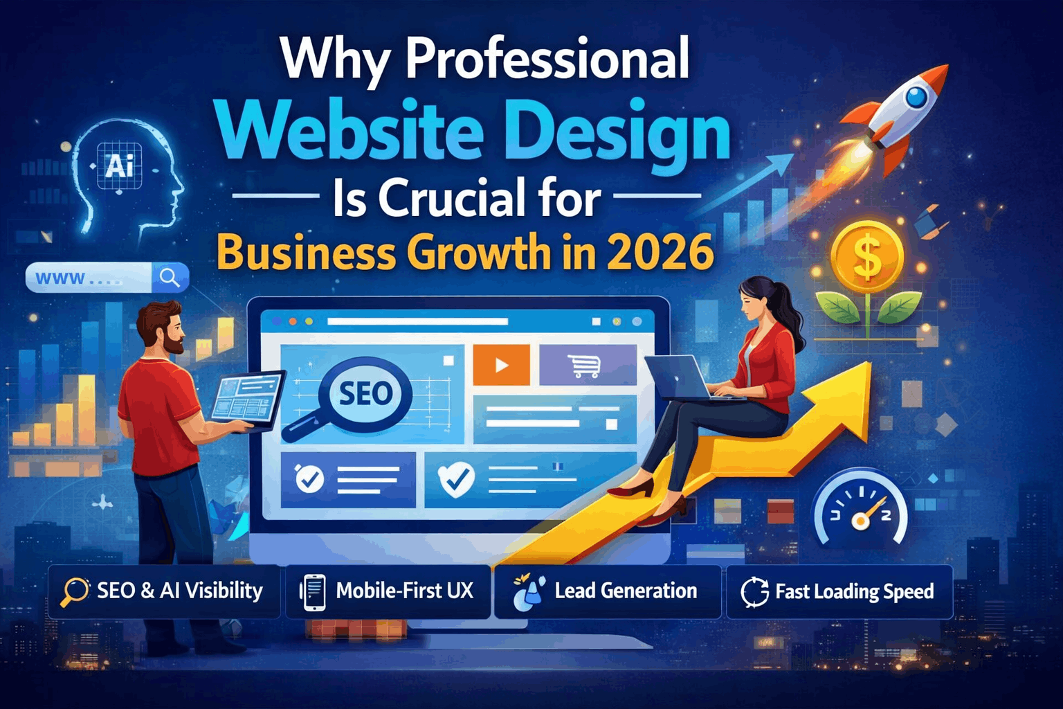 Why Professional Website Design Is Crucial for Business Growth in 2026